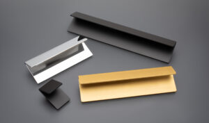 Fold cabinet hardware